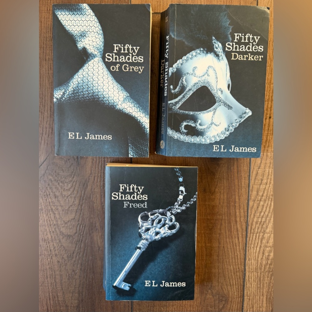 50 Shades of Grey Trilogy Paperback Series by EL James